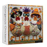 Magnifique poulet puzzle de puzzle 1000 pièces